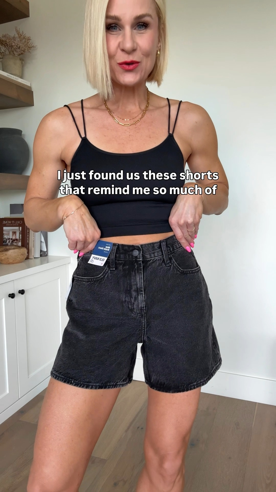 The perfect shorts for spring & summer! On sale for $25 — 
Fit tts, a flattering & comfortable loose fit. Wearing size 4

#LTKSaleAlert #LTKmomlife #LTKOver40