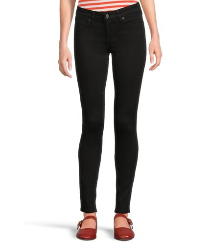 Levi's 711 Skinny Soft Black 30 32 | Amazon (US)