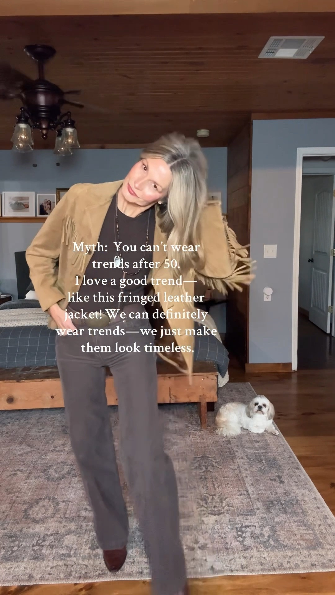 Wear what you love at any age!

#LTKOver40 #LTKTall