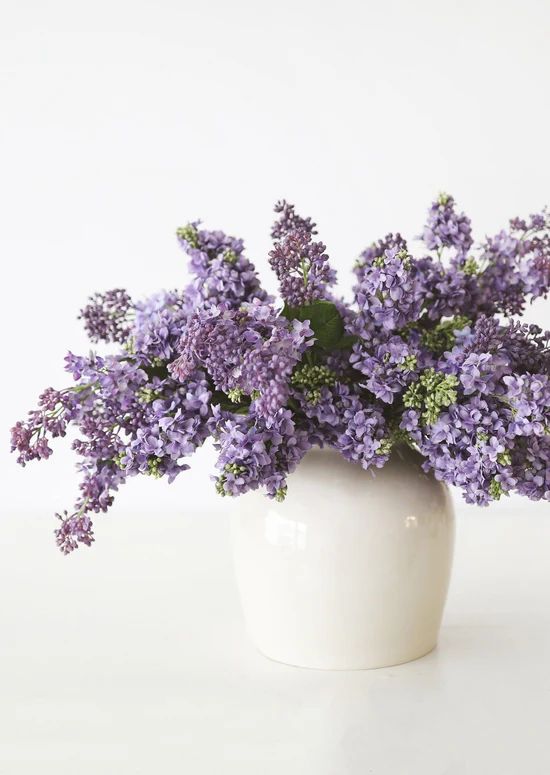 Lavender Artificial Lilac Flower - 25 | Afloral (US)