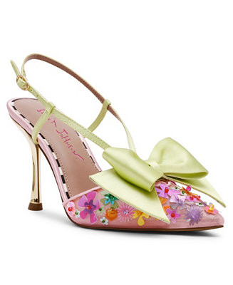 Betsey Johnson Women's Melisa Ditsy Floral Bow Pumps - Macy's | Macy's