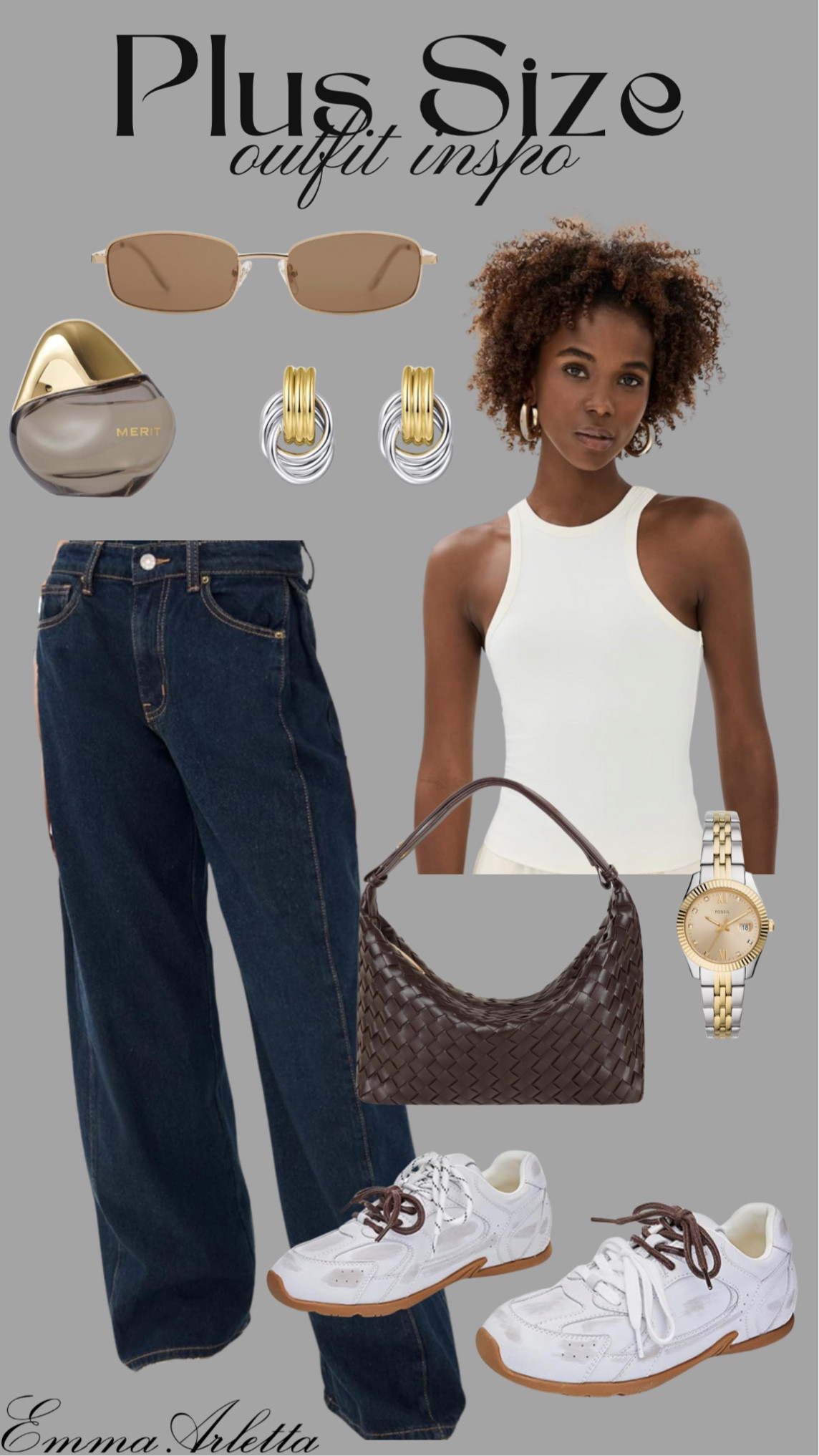 Cute & casual outfit inspo 🤍

Spring outfit, casual outfit, chic outfit, sneakers, jeans, denim, plus size outfit 

#LTKSeasonal #LTKStyleTip #LTKPlusSize