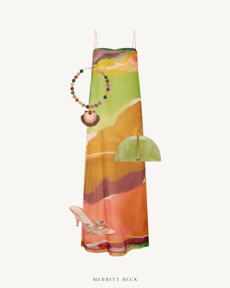 A vibrant wedding guest look for a beachy destination! 

#LTKootd #LTKWedding