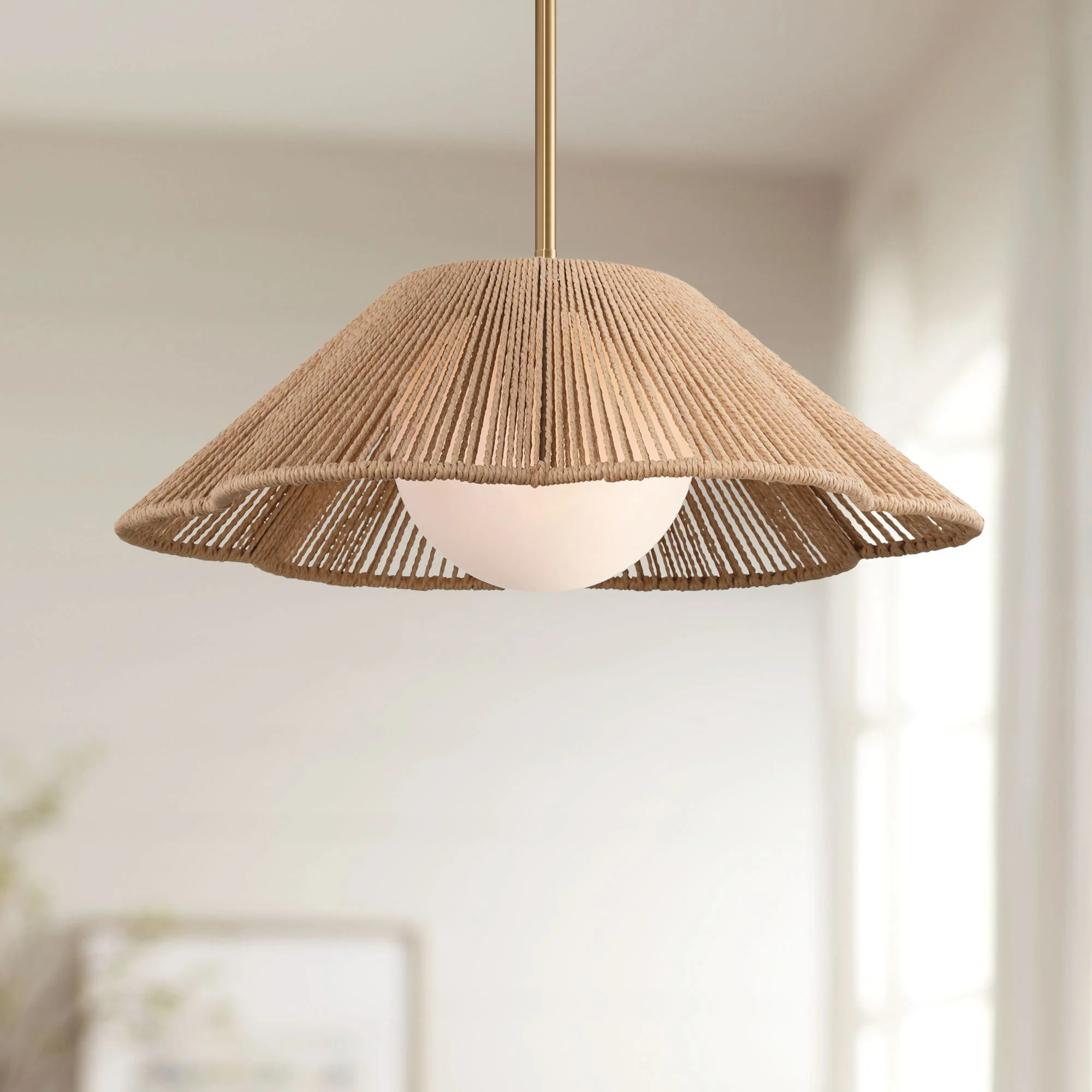 360 Lighting Mylinh 22 1/4" Modern Cottage Pendant Ceiling Light Fixture Dining Room Over Table H... | Walmart (US)