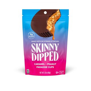 SkinnyDipped Skinny Dipped, Caramel Peanut Paradise Cup, 3.17 oz | CVS | CVS Health