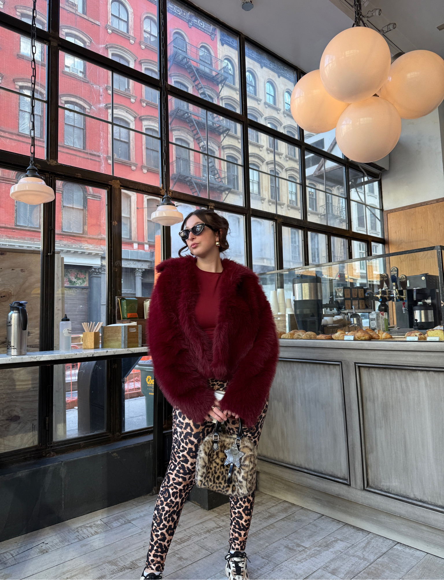 Feeling like a mob wife in this faux fur burgundy coat 💋

Fur coat, winter coat, burgundy fur, cheetah print, cheetah pants, animal print, cheetah purse 

#LTKStyleTip #LTKU