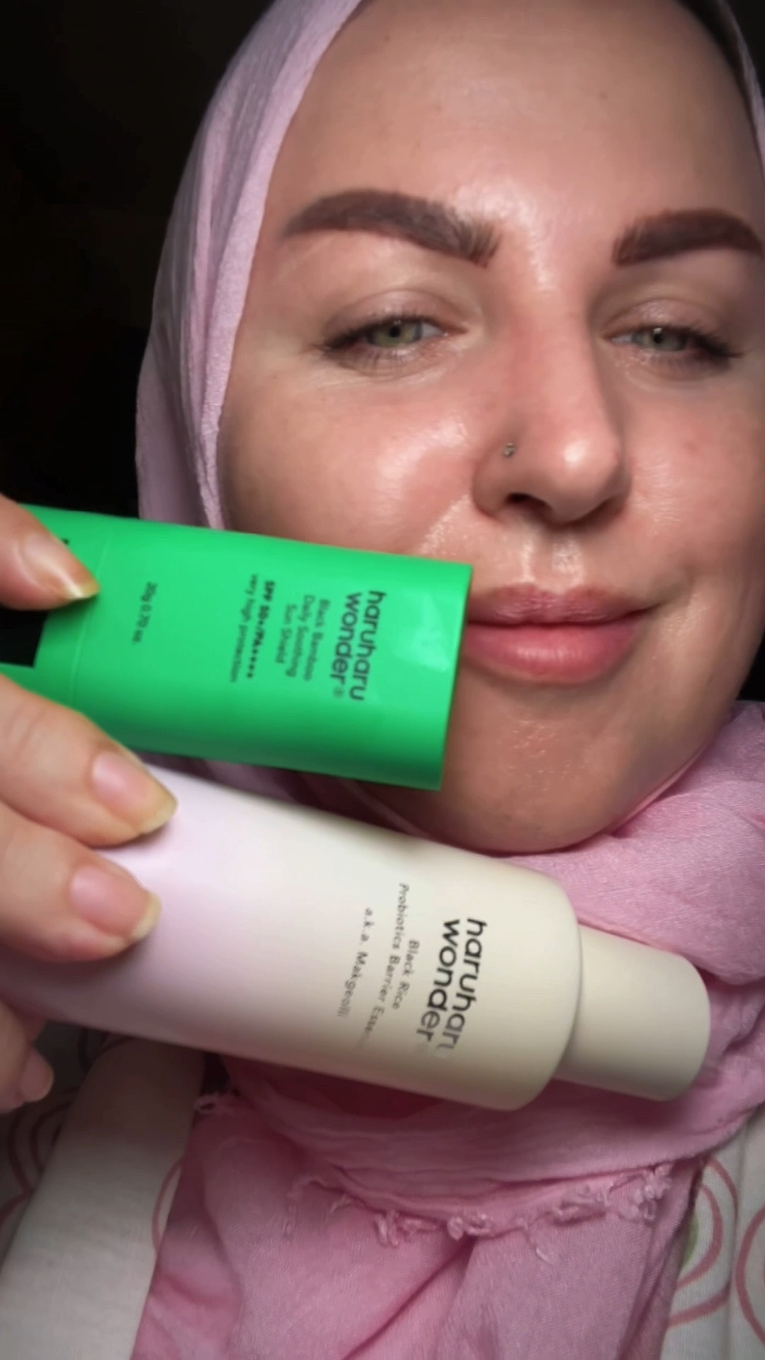 I’m on my third bottle of the Haruharu Wonder Black Rice Probiotics Barrier Essence – and for good reason. 🌾✨ It keeps my skin hydrated, calms sensitivity, and really helps strengthen my barrier. It has that lightweight, silky texture that just sinks in and leaves my skin feeling plump and healthy every time.

As for the Black Bamboo Daily Soothing Sun Shield, it has quickly become my everyday SPF for touch-ups. 🧴☀️ I love how travel-friendly and convenient it is — no mess, no white cast, and I can reapply on the go without disturbing my makeup. Perfect for keeping in my bag whether I’m at work, out with friends, or traveling.

These two make such a practical duo: one to repair and nourish, the other to protect and keep my skin safe throughout the day. Couldn’t recommend them more! 💛

💸 Use my code : ALEKSA10 on YesStyle and get discount 

#LTKBeauty #LTKFindsUnder50