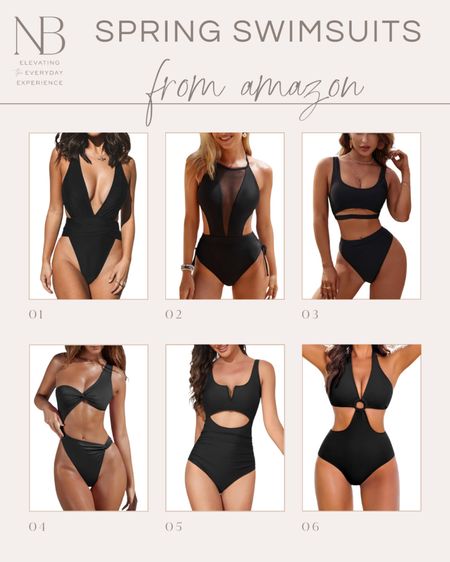 Spring Swimsuits Outfits From Amazon 🌊

swimsuits // amazon swimwear // beach outfits // amazon fashion // amazon finds // spring fashion // spring outfit inspo // affordable fashion // spring style // beach vacation // two piece swimsuit // one piece swimsuit // amazon swim

#LTKswim #LTKfindsunder50 #LTKstyletip