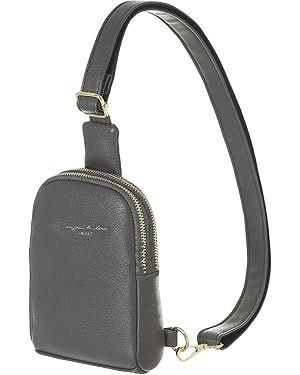 INICAT Small Crossbody Sling Bags for Women Vegan Leather Cell Phone Purse Fanny Packs for Women ... | Amazon (US)