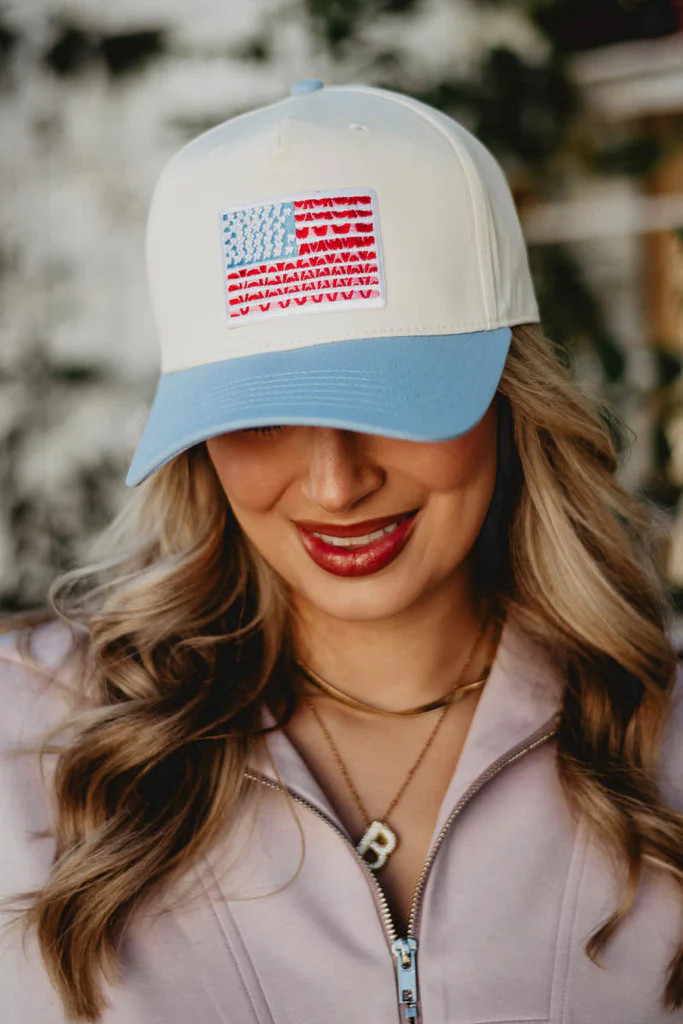 American Flag Vintage Style Hat | Katydid.com