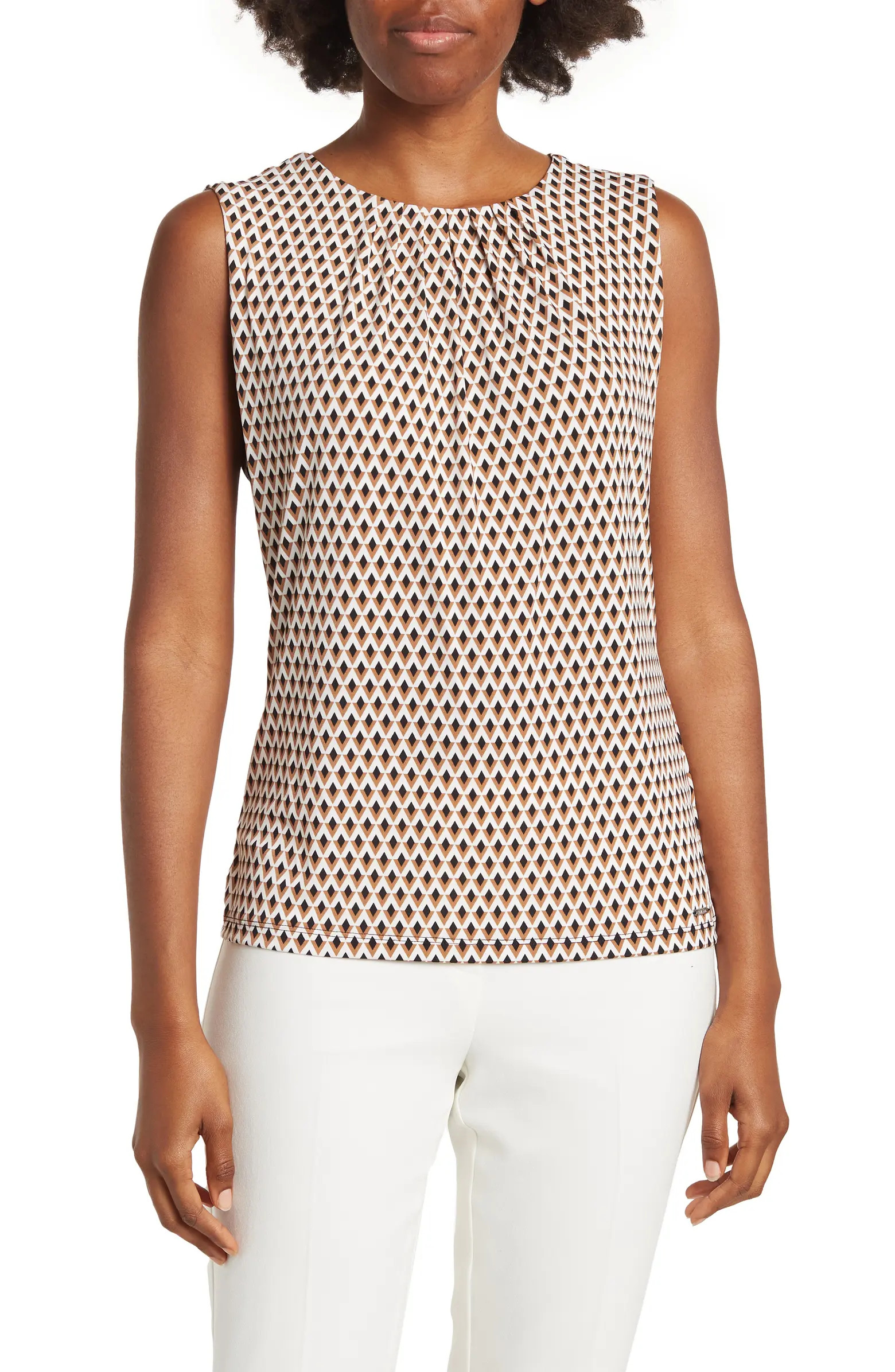 Geo Print Sleeveless Tank Top | Nordstrom Rack