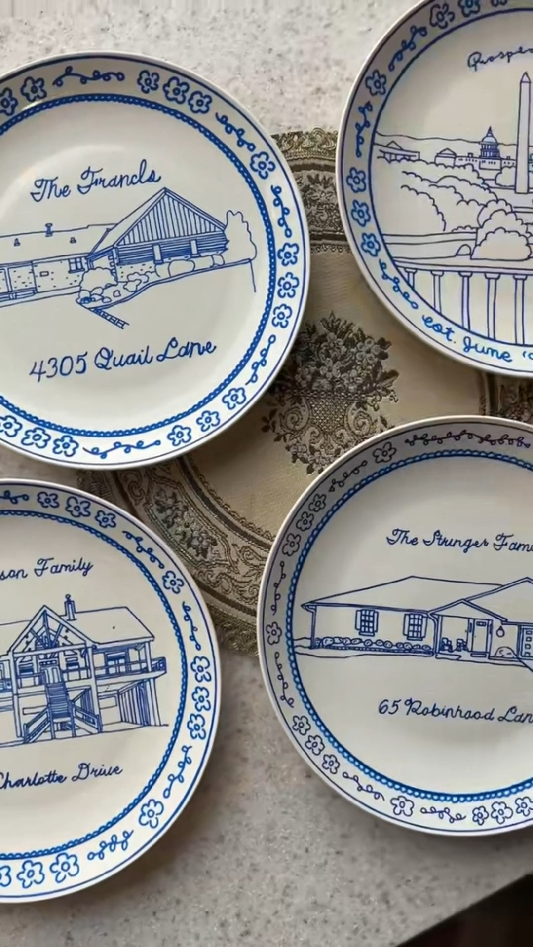 DIY BLUE WHITE VINTAGE PLATES 

The following supplies I got at Dollar Tree, which is currently not registered with LTK: 

•pack of tissue paper: $1.25
•white ceramic plate: $1.50
•ultra fine blue sharpie: $1.25


@Plaid Crafts 
@Michaels 


#LTKHome #LTKdayinmylife #LTKSeasonal