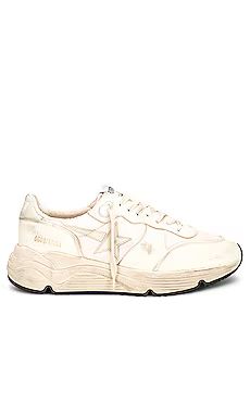 Golden Goose Running Sole Sneaker in Beige & Pink from Revolve.com | Revolve Clothing (Global)