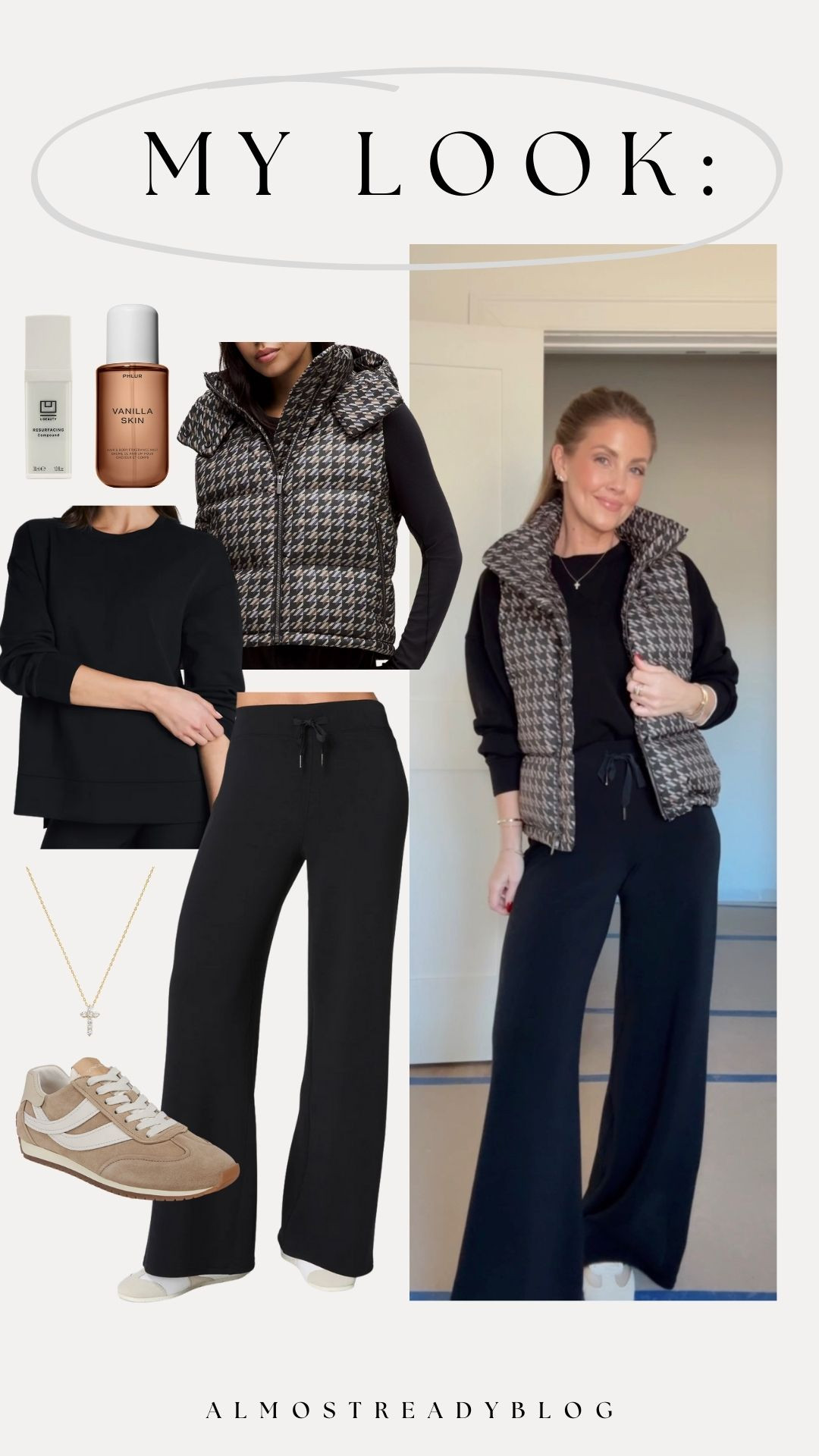 Shop my look!!

winter fashion, new arrivals, spanx, phlur, nordstrom, vest, finds under 100, loungewear, u beauty, amanda west 

 #LTKSaleAlert #LTKFindsUnder100 #LTKBeauty