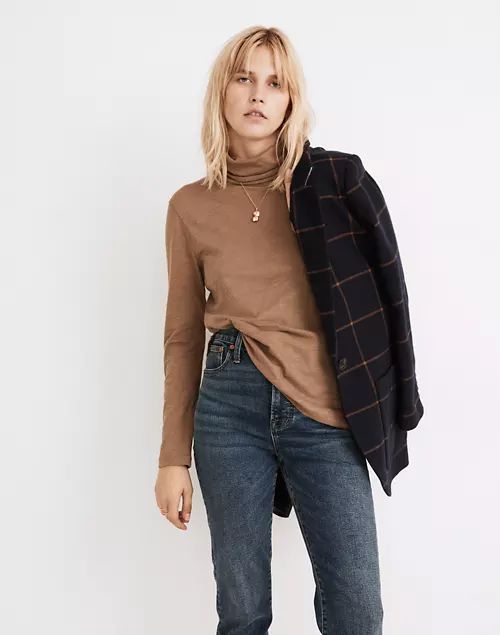 Whisper Cotton Turtleneck | Madewell