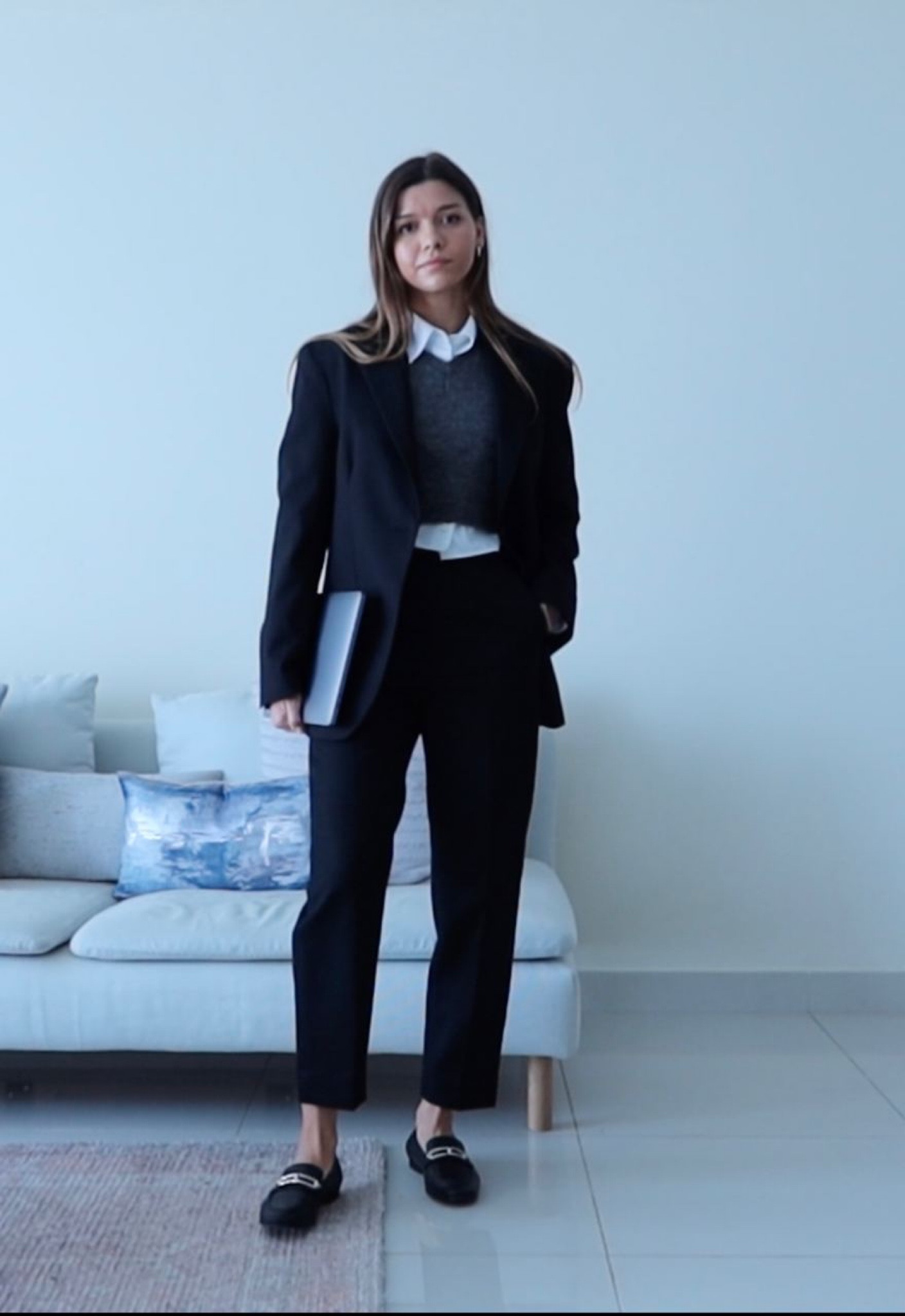 Winter work outfit, office style, Arket blazer , preppy old money style 

#LTKstyletip #LTKworkwear #LTKFind