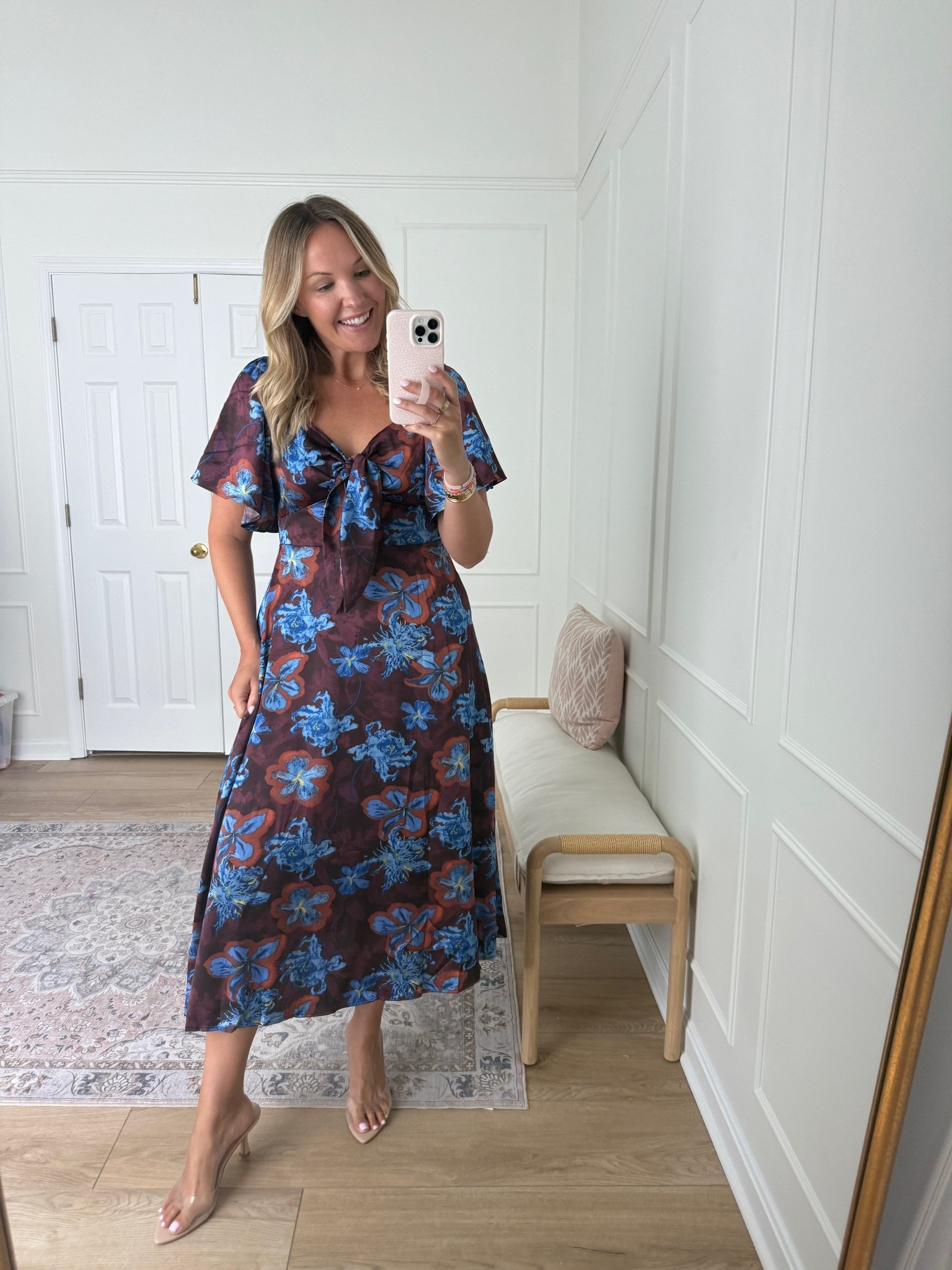 Fall wedding guest dress - wearing a med

#LTKSeasonal #LTKMidsize #LTKWedding