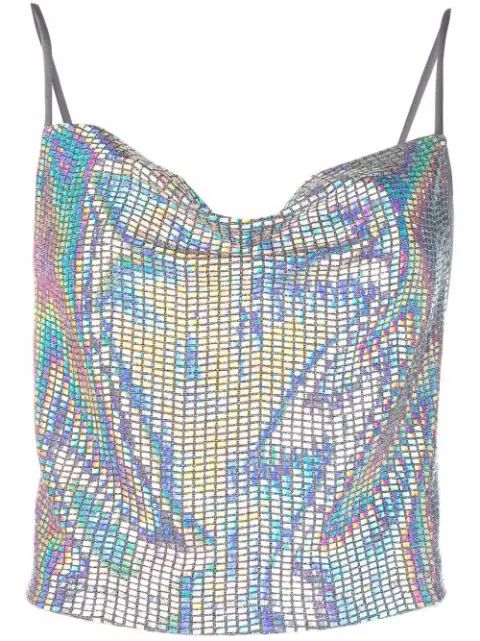 mesh-design top | Farfetch (UK)