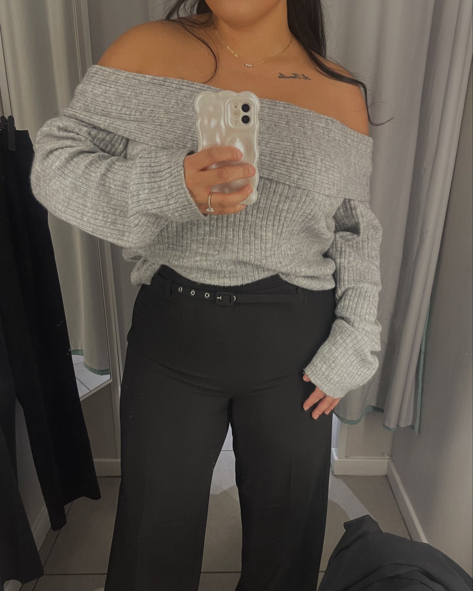 H&M is for the neutral wearing girlies. Couldn’t find the grey short sleeve online in grey so linking the black! 

#LTKWorkwear #LTKStyleTip #LTKMidsize