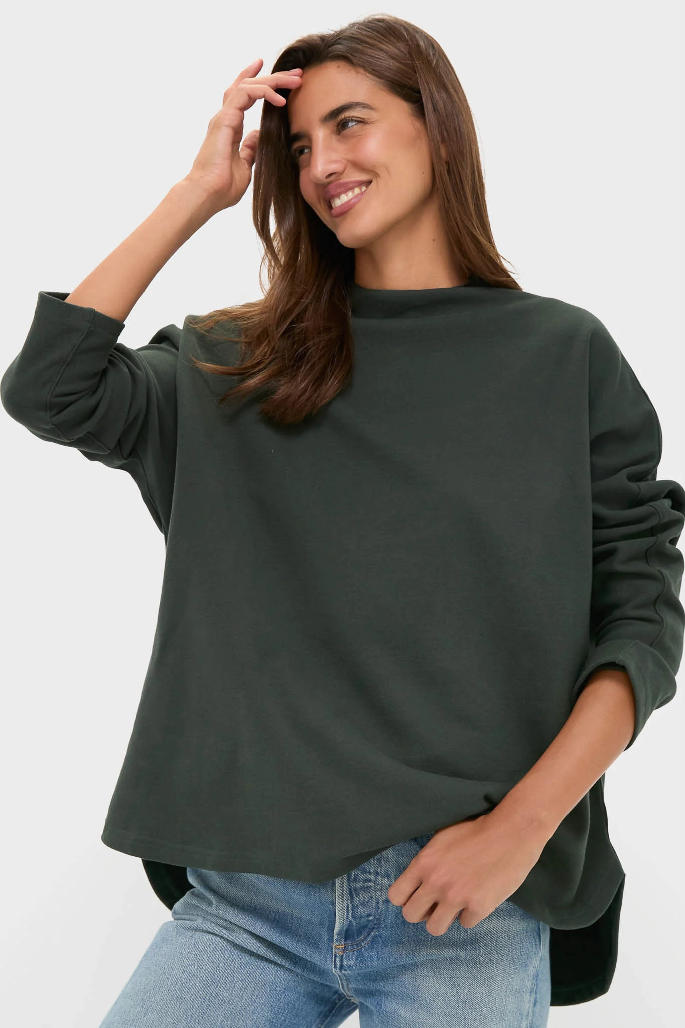Dark Green Bowie Popover | Tuckernuck (US)