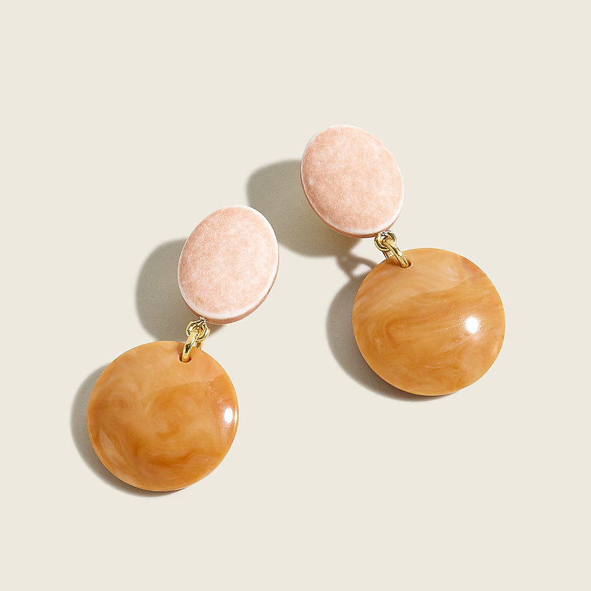 Made-in-Italy acetate drop earrings | J. Crew US