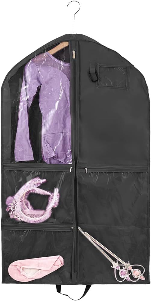 Waterproof Hanging Garment Bag,40 inch Garment Bags for Hanging Clothes,Garment Bags for Travel S... | Amazon (US)