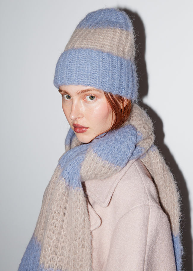 Striped Alpaca-Blend Beanie | & Other Stories (EU + UK)