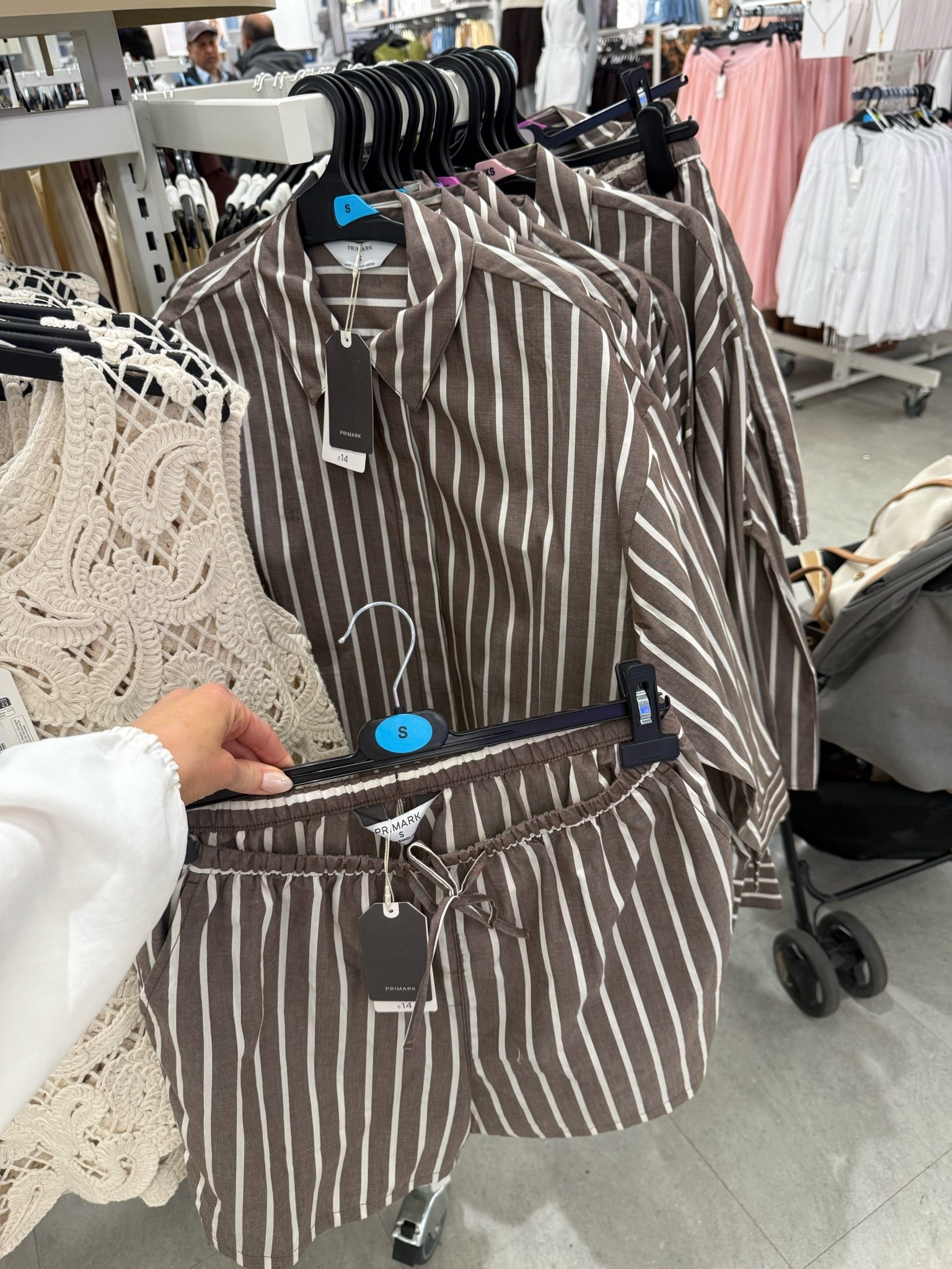 Love this striped set! Could wear over a bikini on holiday, as separates , open over a vest top , dressed up or dressed down. The sort of thing that’s easy to bung in in summer x

#LTKuk #LTKspring