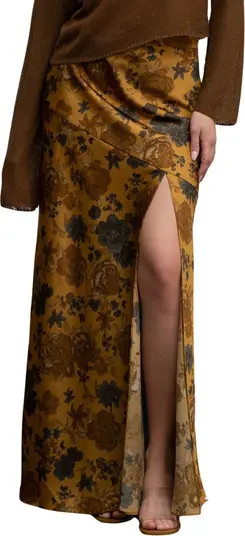 Satin Midi Skirt | Nordstrom Rack