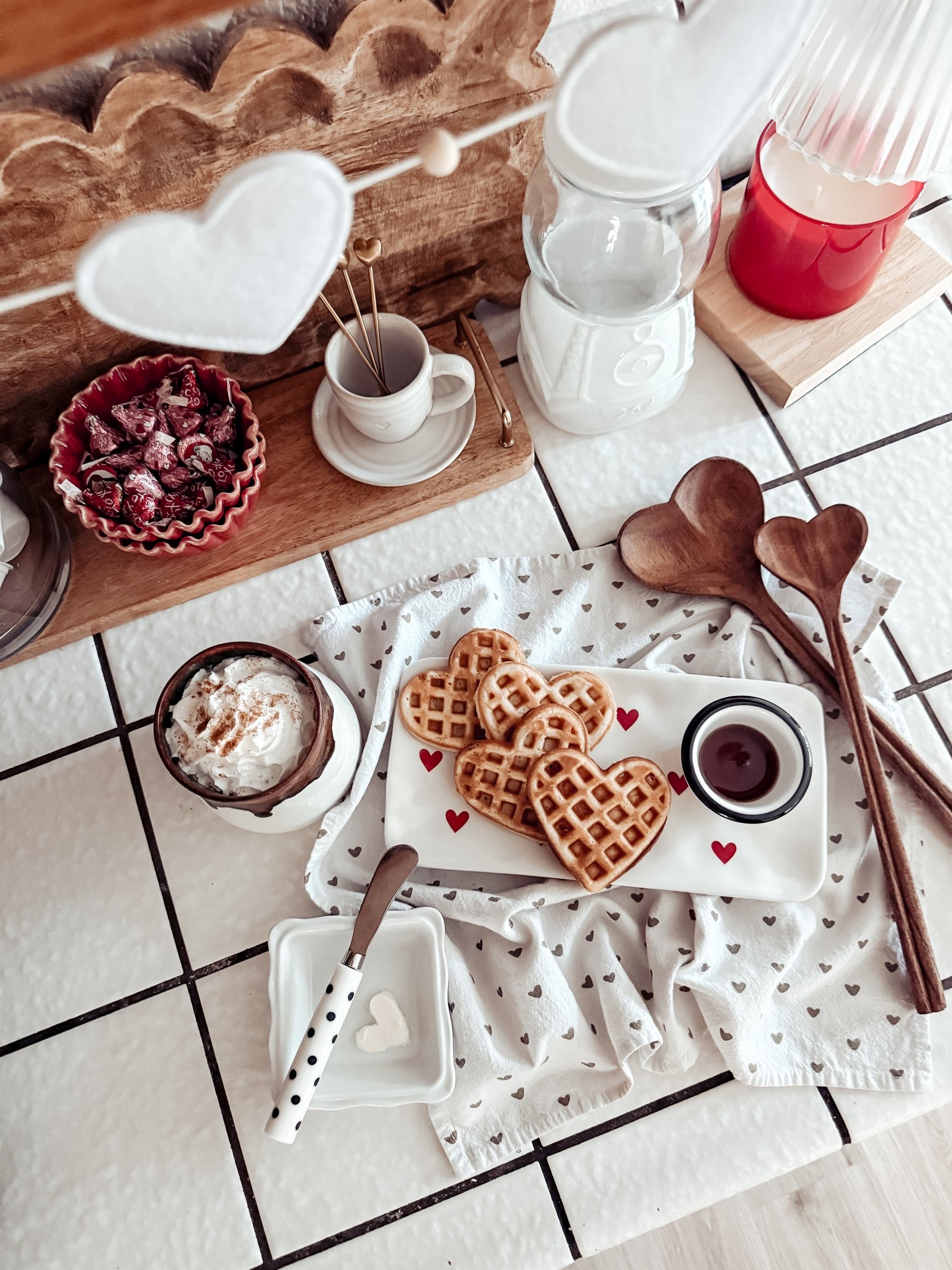 { valentine’s day breakfast ❥ 

• Dash Heart Waffle Maker 
• Crate & Barrel Acacia Wood Heart Mixing Spoon Set 
• Pink Antlers Polka Dot Spreader 

Heart Breakfast . Holiday Magic }


#LTKHome #LTKfoodie #LTKValentine