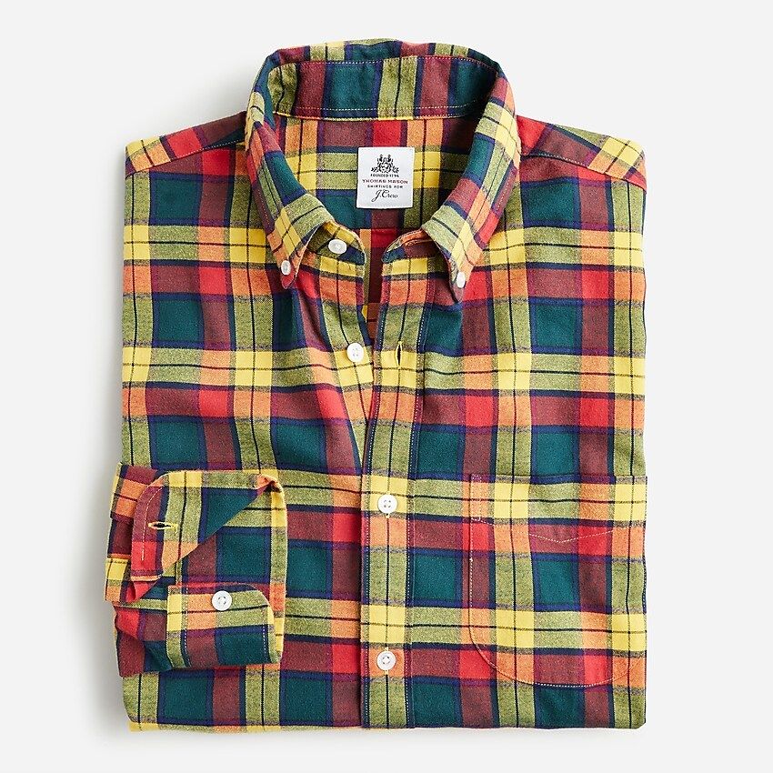 Thomas Mason&reg; for J.Crew flannel shirt | J.Crew US
