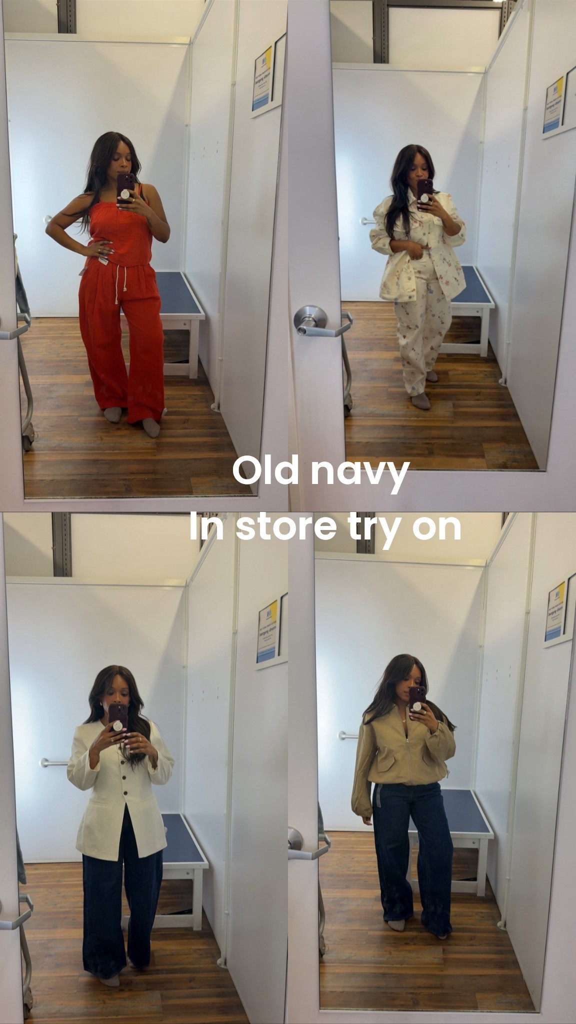 🇺🇸 Old navy in store try on. Use code EXTRA for 20% off! 

#LTKgrwm #LTKootd