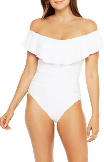 La Blanca Off the Shoulder One-Piece Swimsuit | Nordstrom | Nordstrom