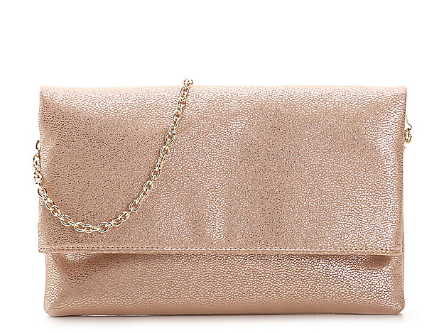 Kelly & Katie Cenade Clutch - Women's - Rose Gold Metallic Faux Leather | DSW