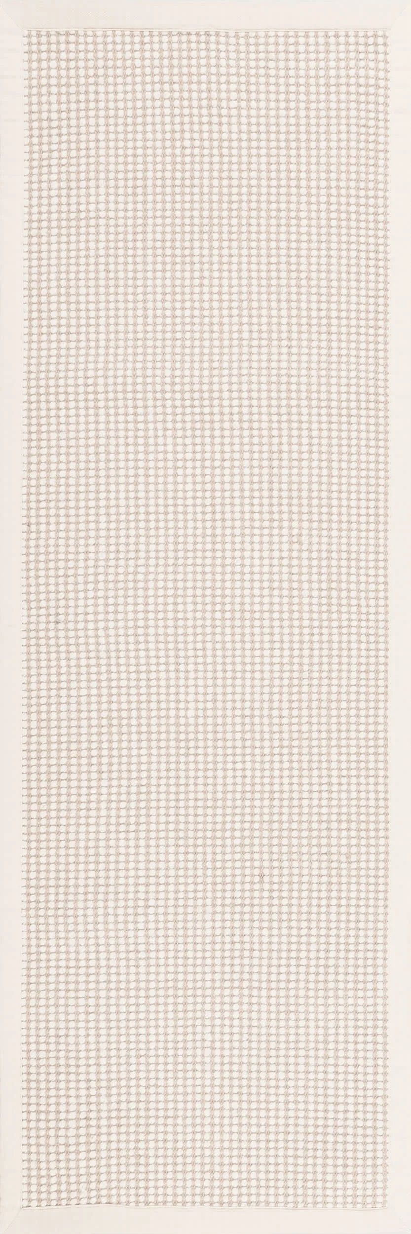 Ivory Patricia Jute and Wool 2' 6"" x 12' rug | Rugs USA