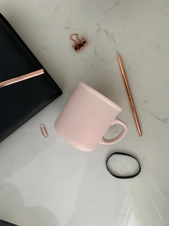 Matte Pink Mug no Customization  Blank Pink Mug  Plain Mug | Etsy Canada | Etsy (CAD)