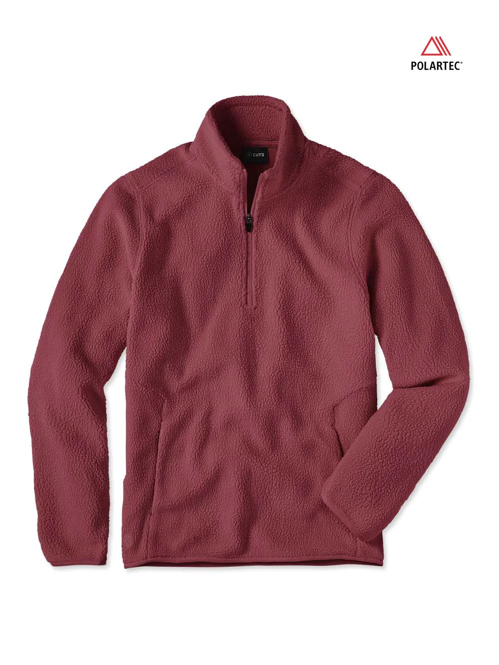 Polartec® Sherpa ½ Zip | Cuts Clothing