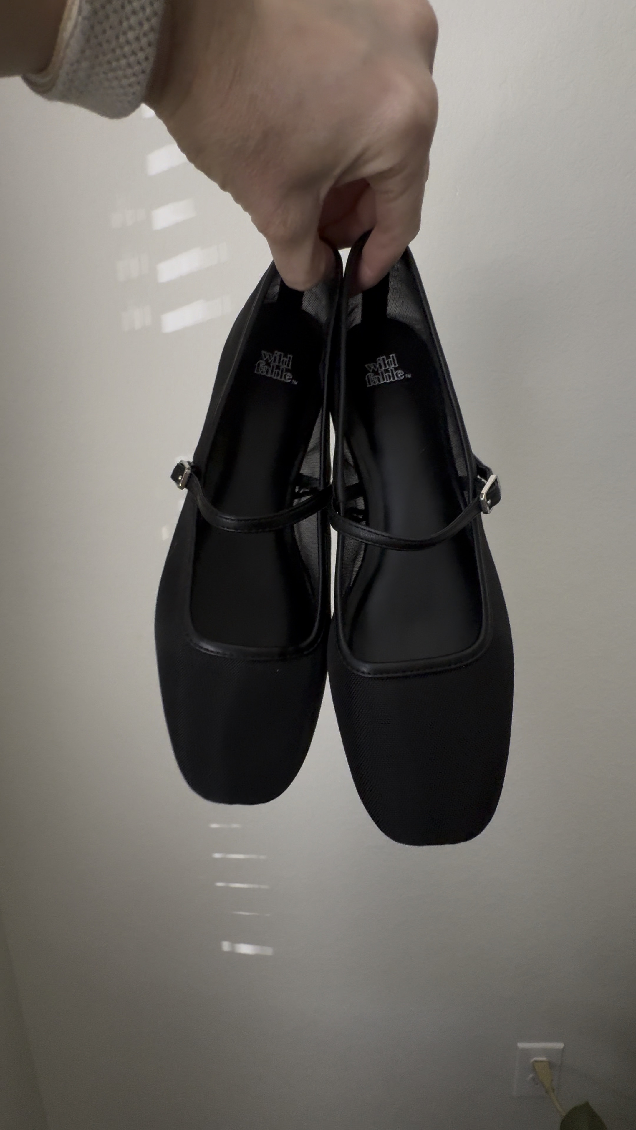 Mesh Mary Jane black flats 

Super comfy and will be wearing this shoe all Fall Season! 

These flats run a little big so I sized down 1/2 size to a 7. 

Linking other shoe favorites I own and love for Fall! 

Pair these with jeans, leggings, skirts or dresses, the Fall outfit options are endless! 


#ltkunder50 #ltksalealert #ltkstyletip #ltkworkwear #ltkfindsunder100 #ltkover40 Target / target style / target flats / women’s shoes / wild fable 

#LTKShoeCrush #LTKSeasonal #LTKVideo