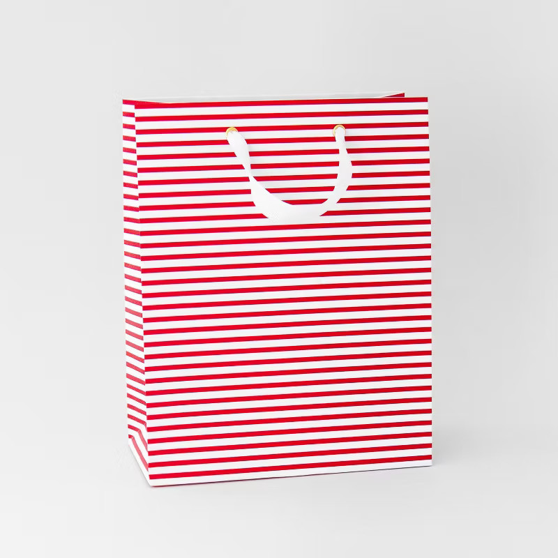 Cub Bag Red/White Candy Cane Stripe - Sugar Paper™ + Target | Target