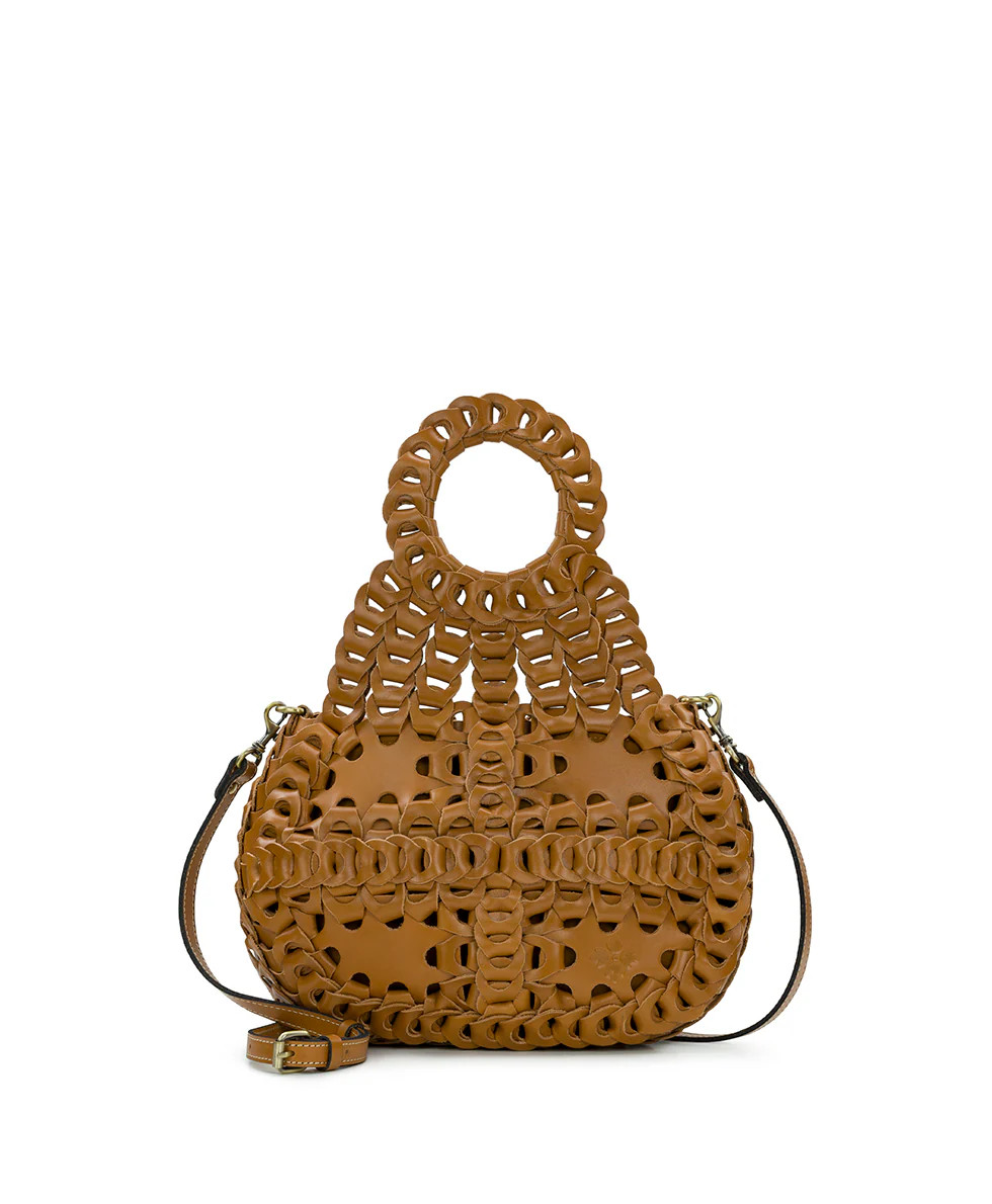 Ticci Flapover Crossbody Bag 
         Hazelnut | Patricia Nash Designs