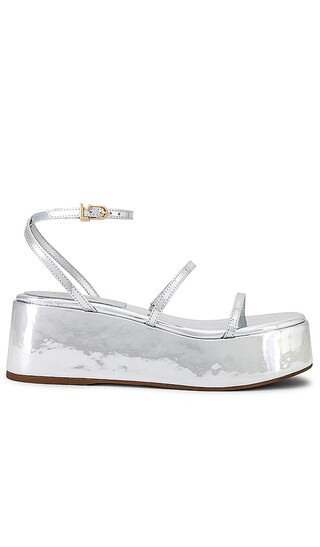 Gio Flatform in Silver | Revolve Clothing (Global)