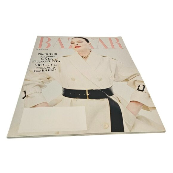 Harpers Bazaar Magazine May 2025 Linda Evangelista Cover Beauty Issue LIKE NEW | Poshmark