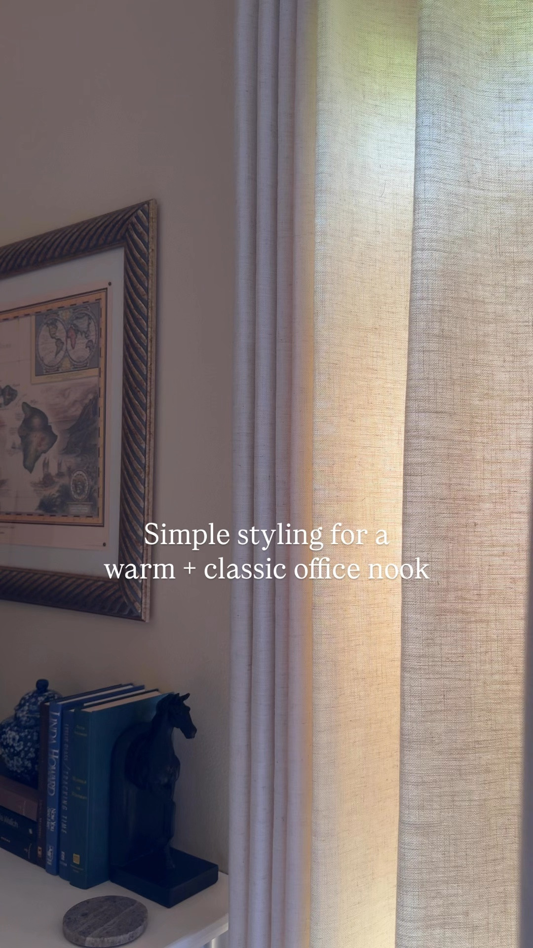 Created a cozy nook in our home office with the help of Grandin Road.
Slipcovered Swivel Chair. Leather Ottoman. Accent Table. Area Rug. Floor Lamp. Adjustable Floor Lamp. Window Curtains. Roman Blinds. Home Office. Warm Neutrals. Lavender Rose Home. Classic + Collected Home.

#LTKSaleAlert #LTKHome