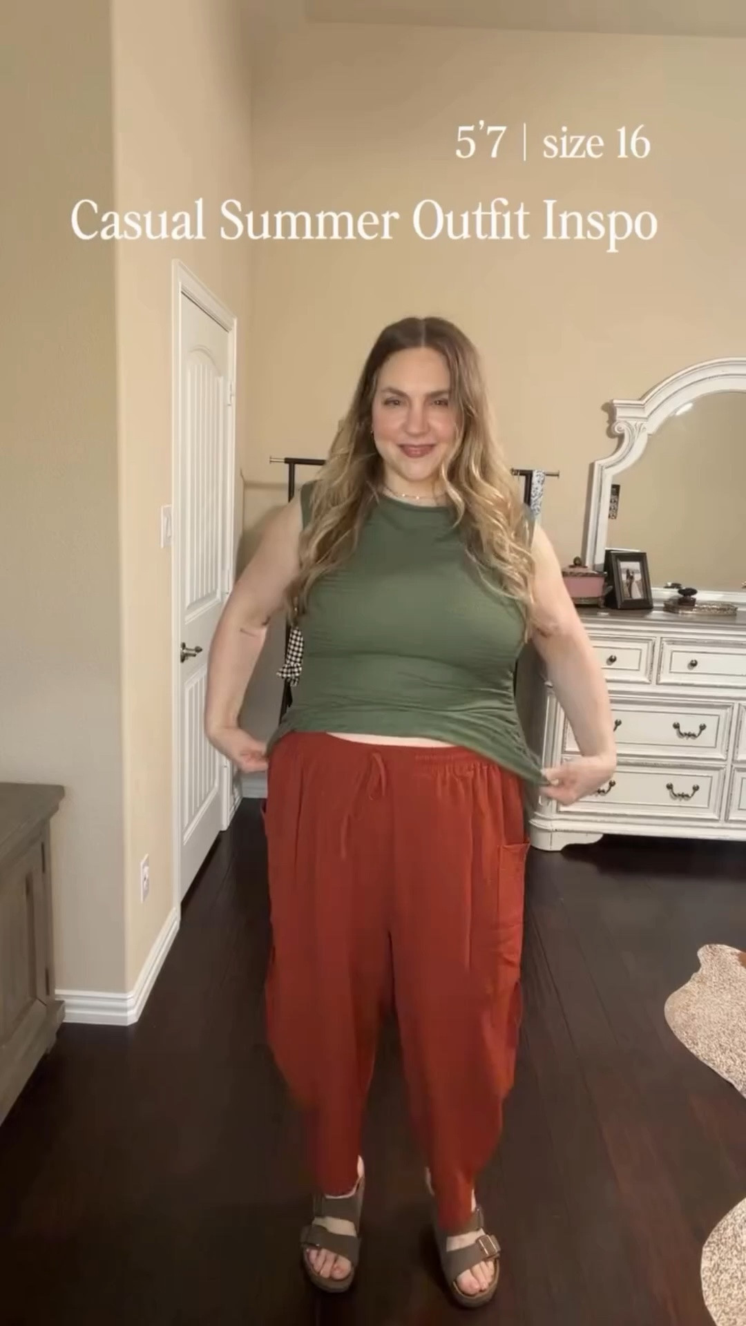 Fall colors but make it SUMMER 🥝🍊

Comment “SHOP” for links! 🔗 

#afforɗablefashion #midsizeblogger #plussizeoutfits #amazonfashion #amazonfashionfinds balloon pants, tank top, summer top, stretchy pants, casual ootd, comfy fashion, plus size, midsize, zesica, olrik

#LTKMidsize #LTKPlusSize #LTKOver40