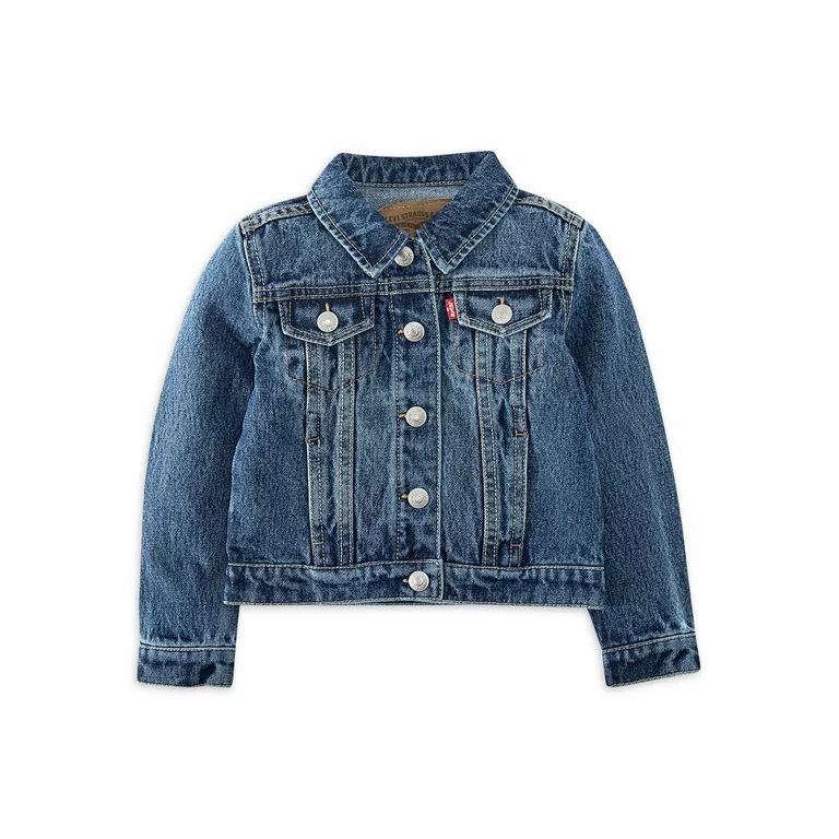 Levi's Toddler Girls' Denim Trucker Jacket, Sizes 2T-4T - Walmart.com | Walmart (US)
