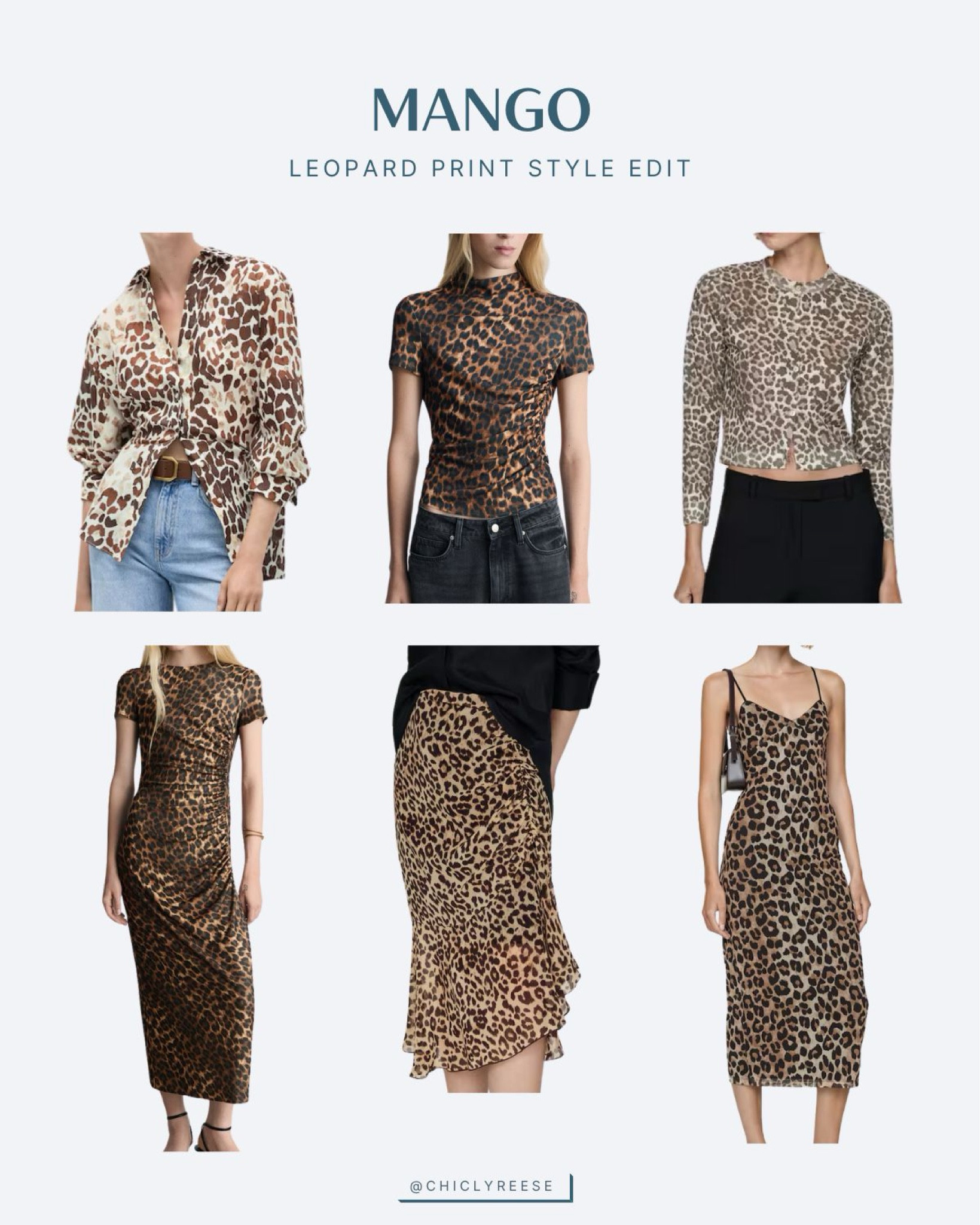 Leopard print style edit! Fave picks from Mango all under $100

#LTKStyleTip #LTKSaleAlert #LTKFindsUnder100