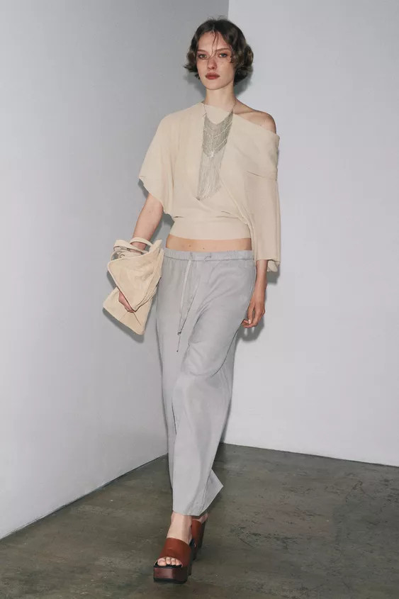 SMOOTH KNIT LAYER TOP | Zara US