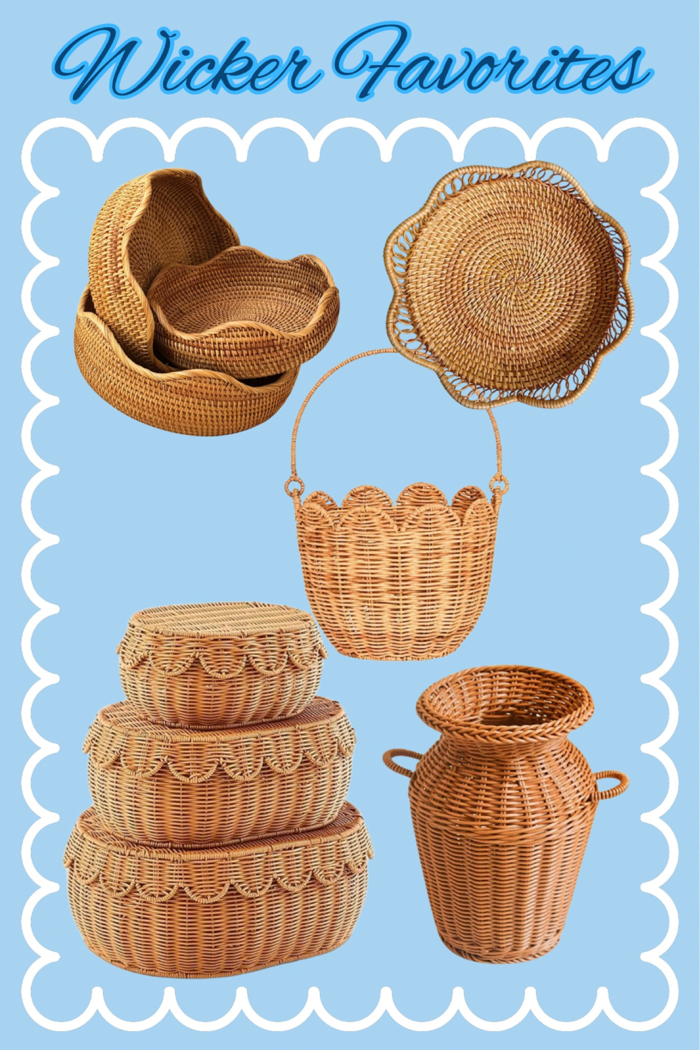 wicker favorites 
#coastal #coastalgrandmother #coastalstyle 

#LTKHome