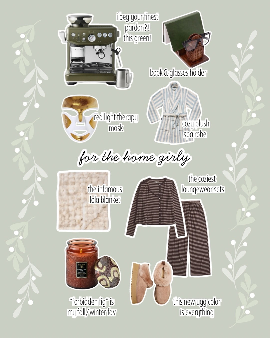 cozy gift ideas.