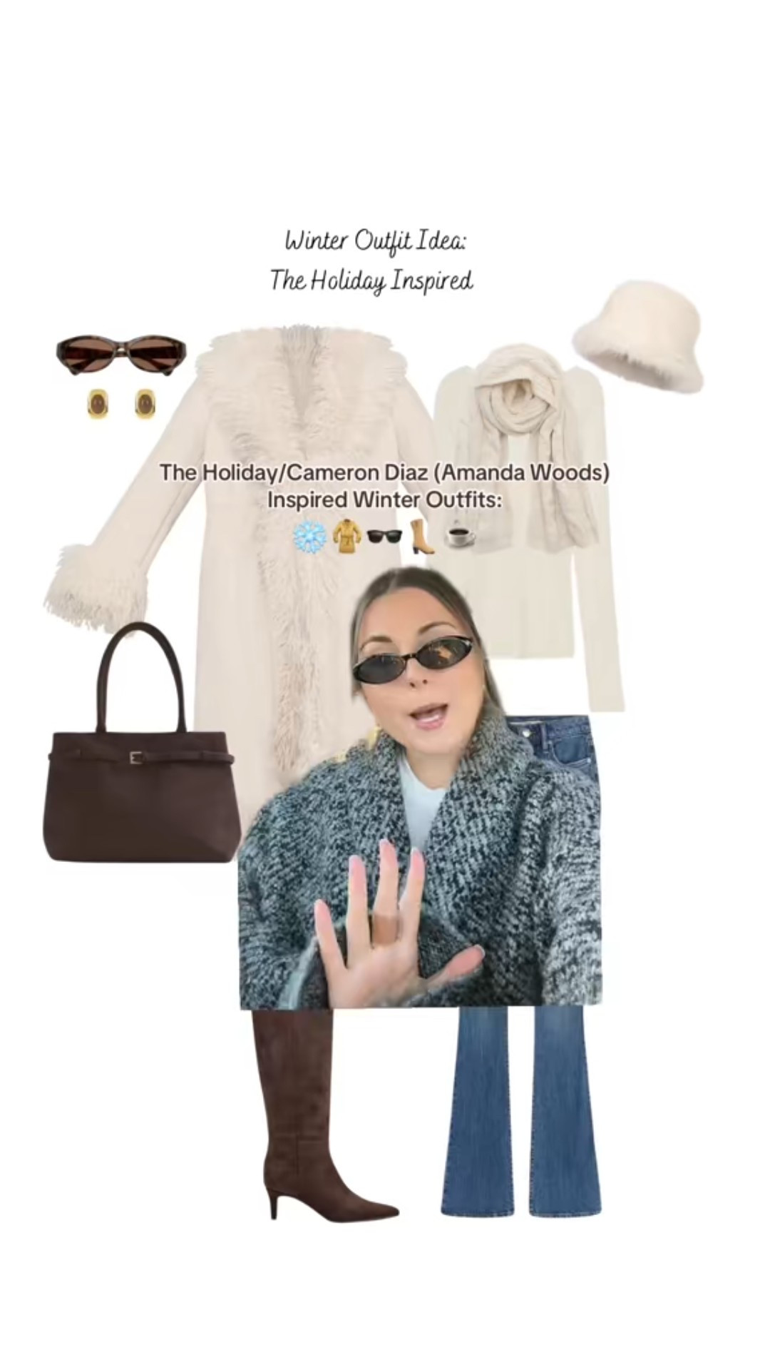 cameron diaz in the holiday inspired outfits! (i can only tag 30 products in one post but if you go to my page i tagged i each individually outfit)

#LTKHoliday #LTKootd #LTKSeasonal